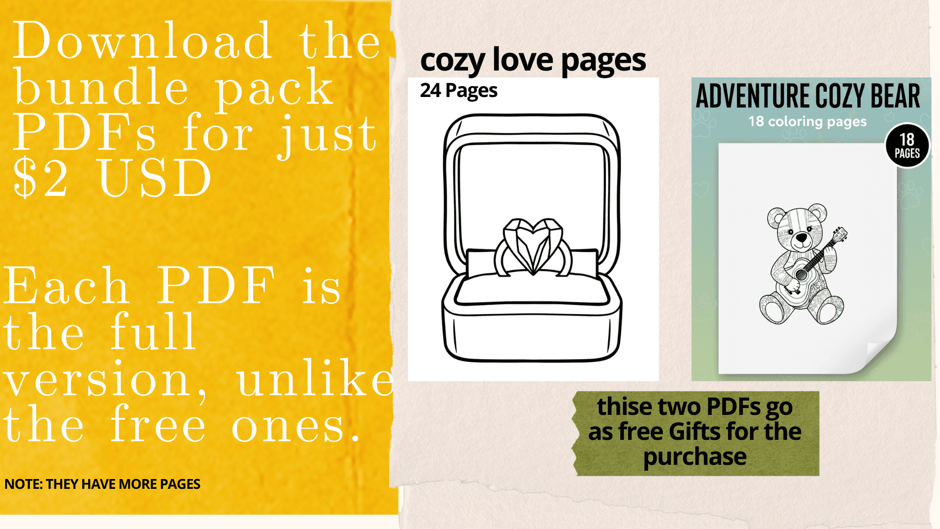 MEGA BUNDLE COLORING PAGES - View 2