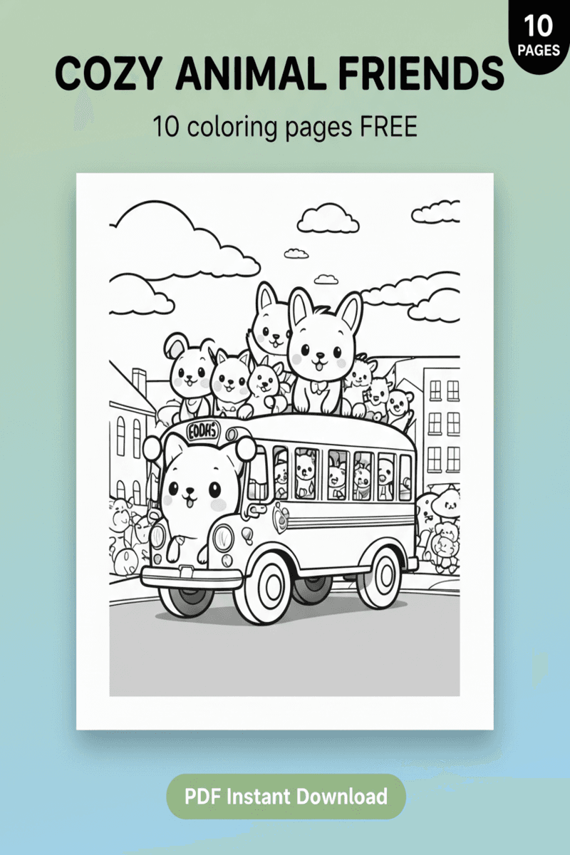 COZY ANIMAL FRIENDS